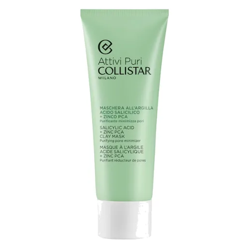 Collistar MASCHERA ALL'ARGILLA ACIDO SALICILICO + ZINCO PCA Maseczki na wągry 75 ml