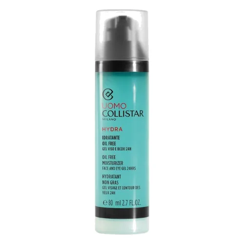 Collistar Oil Free Moisturizer Face And Eye Gel 24H Kremy do twarzy 80 ml
