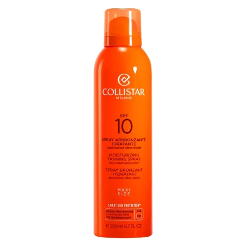 Collistar Supertanning Moisturizing Spray Ochrona przeciwsłoneczna 200 ml
