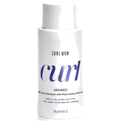 Color Wow Curl Wow HOOKED 100% Clean Shampoo with Root-Locking Technology wzmacniający szampon do włosów kręconych 295 ml