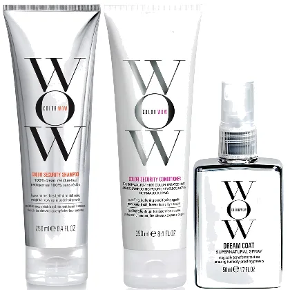 Color Wow Dream Clean Normal to Thick and Travel Dream Coat Supernatural Spray Trio
