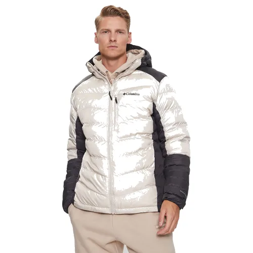 Columbia Kurtka przejściowa Labyrinth Loop™ Hooded Jacket Écru Regular Fit