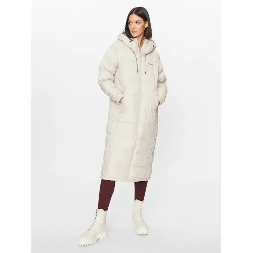Columbia Kurtka zimowa Pike Lake™ II Long Jacket Écru Regular Fit