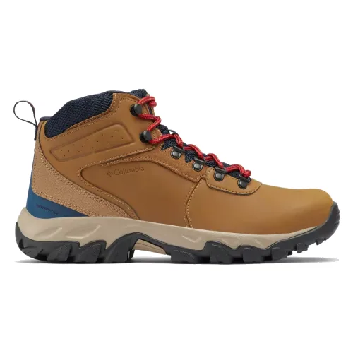 Columbia Męskie buty trekkingowe Newton Ridge Plus II Waterproof brązowe