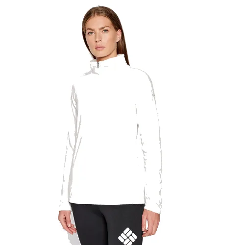 Columbia Polar Glacial™ IV Half Zip 1802201 Biały Regular Fit