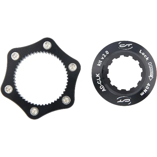 CONTEC adapter tarczy hamulcowej CDA-CL 6-śruby na Center Lock czarny