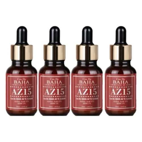 Cos De BAHA - Azelaic Acid Serum (AZ15) - 30ml (4szt.) Set