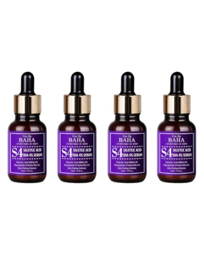 Cos De BAHA - Salicylic Acid 4% Serum (S4) - 30ml (4szt.) set