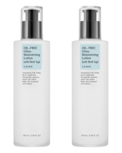 COSRX - Oil Free Ultra Moisturizing Lotion - (2szt.) Set