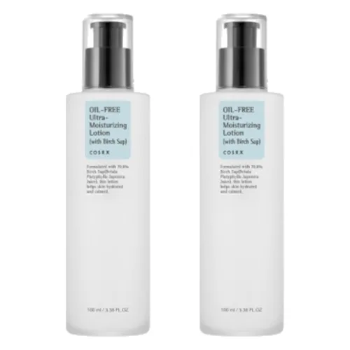 COSRX - Oil Free Ultra Moisturizing Lotion - (2szt.) Set