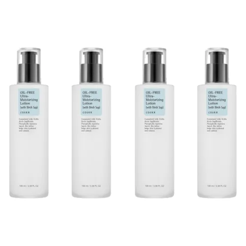 COSRX - Oil Free Ultra Moisturizing Lotion - (4szt.) Set