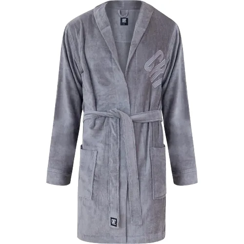 cr7 szlafrok kąpielowy 100% bawełna - BLACK (900) XL