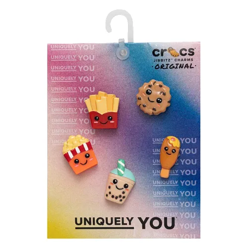 Crocs Bad But Cute Foods 5-pack 10012193