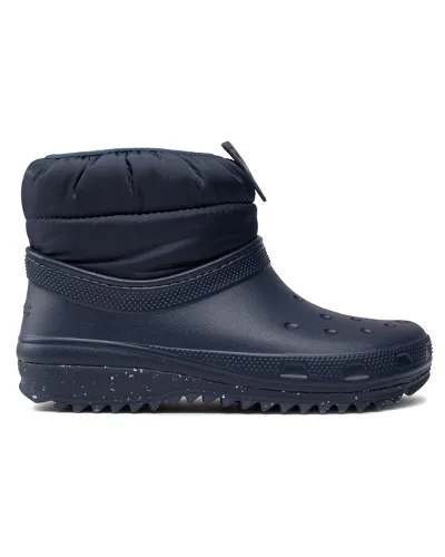 Crocs Botki Classic Neo Puff Shorty Boot W 207311 Granatowy
