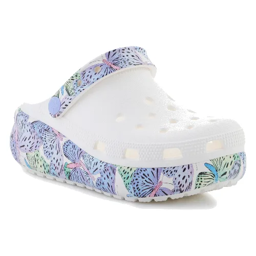 Crocs Classic Cutie Butterfly Clog K 208298-94S White/Multi