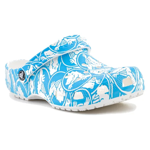Crocs Classic Duke Print Clog 210003-4OX venetian blue