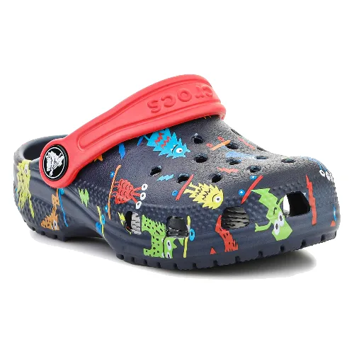 Crocs Classic Easy Icon Kids Clog T 207592-410