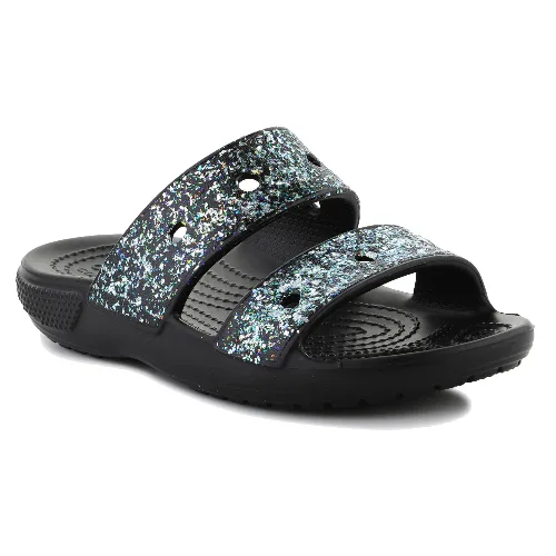 CROCS CLASSIC GLITTER SANDAL KIDS MULTI 207788-0C4