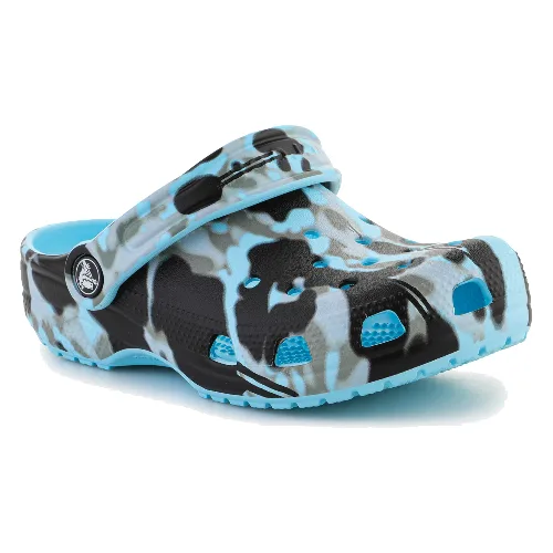 CROCS Classic Spray camo Clog kids ARCTIC 208305-411