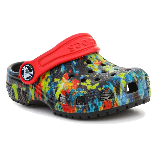Crocs Classic Tie Dye Graphic Kids Clog T 206994-4SW