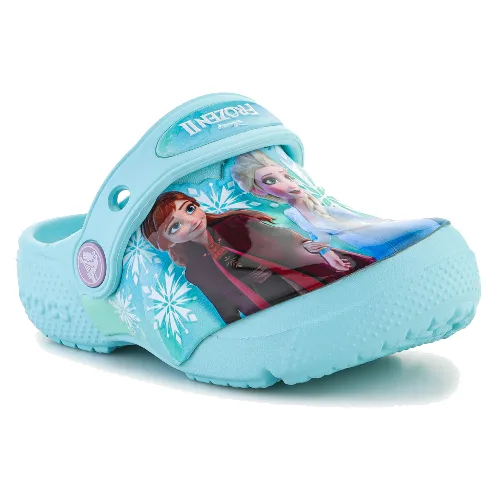 CROCS Fl Frozen II Kids Clog ICE BLUE 206804-4O9