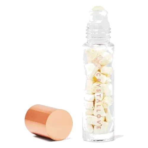 Crystallove Buteleczka z kryształami na olejek 10ml – bursztyn mleczny Urządzenia do masażu twarzy 1 ct