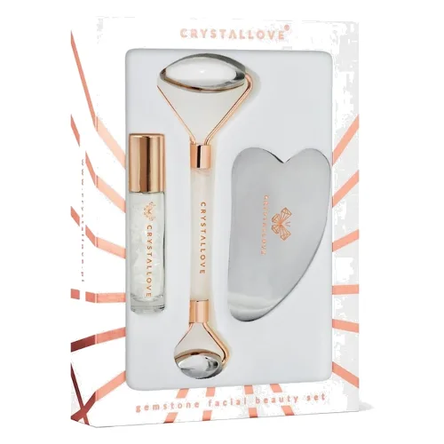 Crystallove Gua sha Urządzenia do masażu twarzy 1 ct