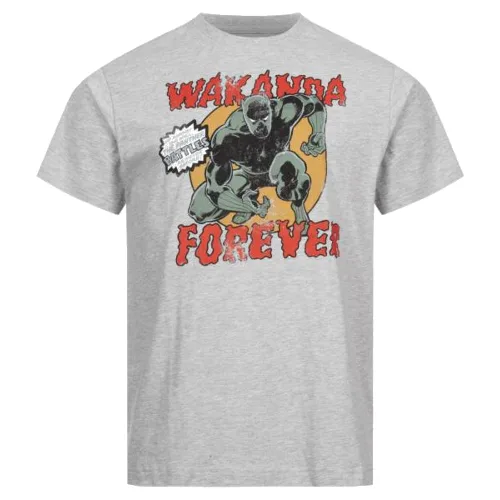 Cud Black Panther Wakanda Forever Mężczyźni T-shirt FBMTS717SPO