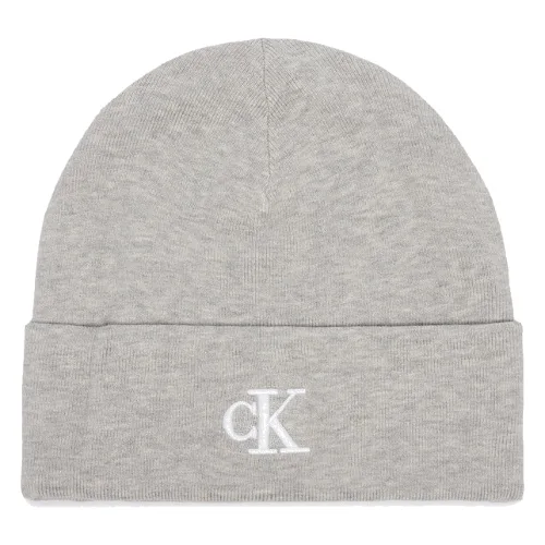 Czapka Calvin Klein LV04D8020G Szary jasny