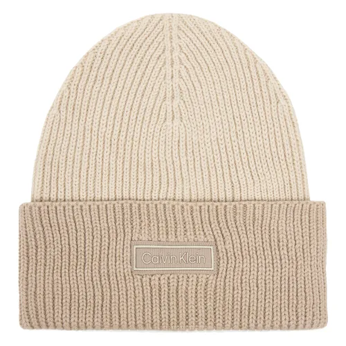 Czapka Calvin Klein LV04D8029G Écru