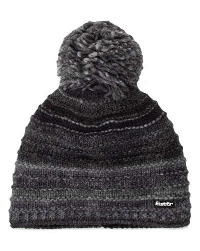 Czapka Eisbär Mikata Pompon MÜ 30619 Szary