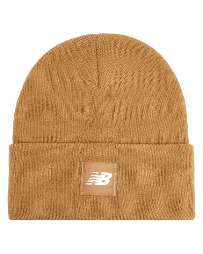 Czapka New Balance LAH13034GIN Brązowy