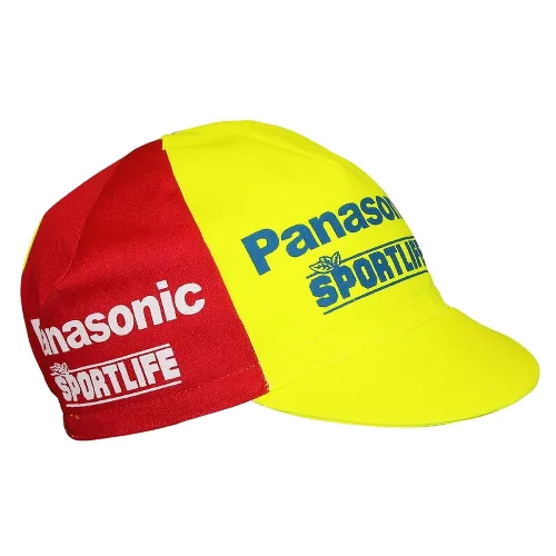 Czapka rowerowa Gist Equipe Vintage Panasonic