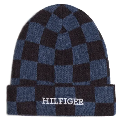Czapka Tommy Hilfiger AU0AU01932 Niebieski