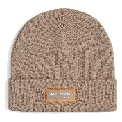 Czapka zimowa unisex Puma MCLAREN beżowa 02751302