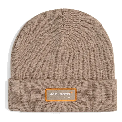 Czapka zimowa unisex Puma MCLAREN beżowa 02751302