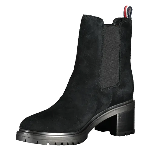 CZARNE BUTY DAMSKIE TOMMY HILFIGER