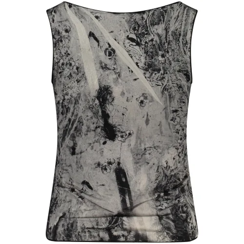 Czarny top damski Desigual