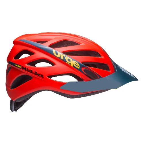 Czerwony kask rowerowy MidJet
