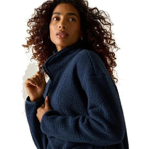 Damska bluza polarowa Frankie Borg Longline Half Zip