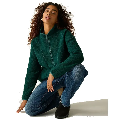 Damska bluza polarowa Frankie Borg Longline Half Zip