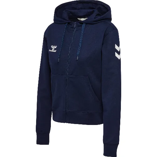Damska bluza z kapturem zapinana na zamek Hummel Go 2.0 Chevron