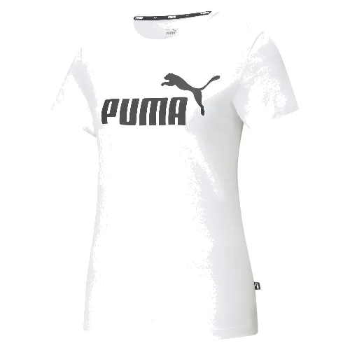 Damska koszulka z logo Essentials PUMA White