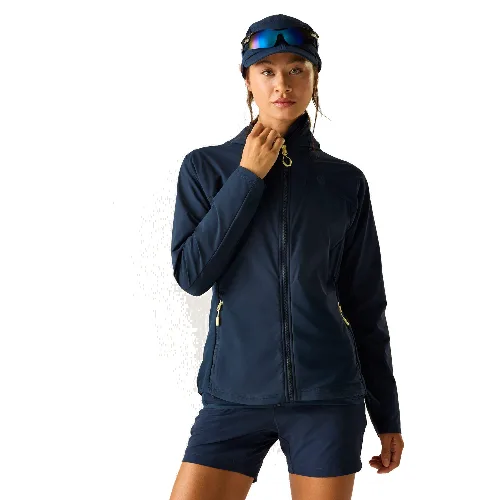 Damska kurtka softshell Nomadic Panelled Water-Repeat z kapturem