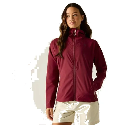 Damska kurtka softshell Nomadic Panelled Water-Repeat z kapturem