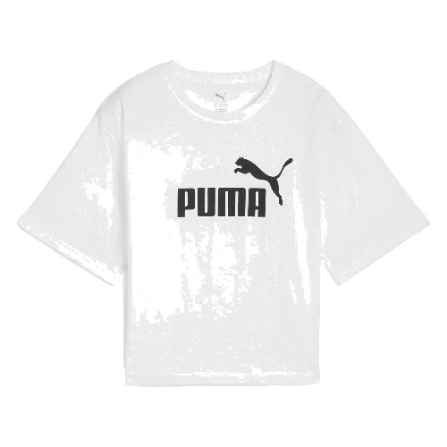 Damska luźna koszulka z logo NO.1 ESS Cropped PUMA