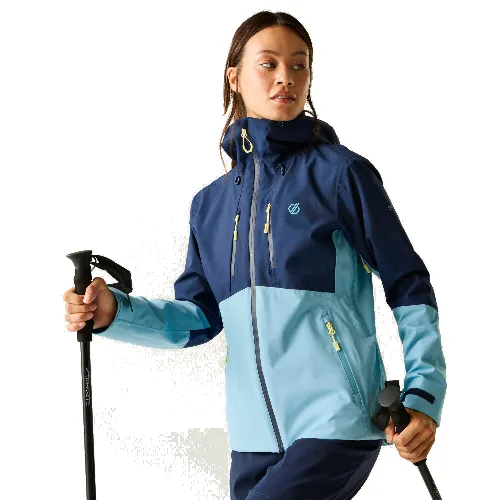 Damska wodoodporna kurtka turystyczna Diverging II Mountain Panelled Hooded