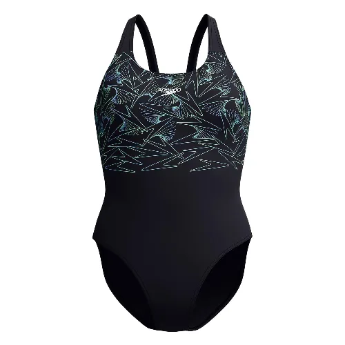 Damski kostium kąpielowy 1-częściowy Speedo Eco+ Hyperboom Placem Muscleb