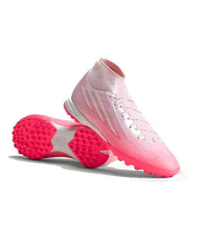 Damskie buty piłkarskie do kostki na murawę F50 SPARKFUSION LEAGUE