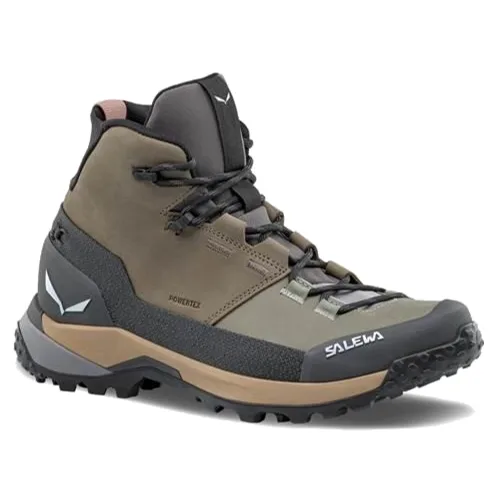 Damskie buty trekkingowe Salewa Puez Leather Mid PTX